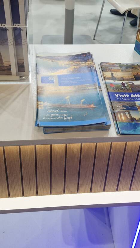 2023 Eleusis and the Municipality of Elefsina at the Wolrd Travel Market in London